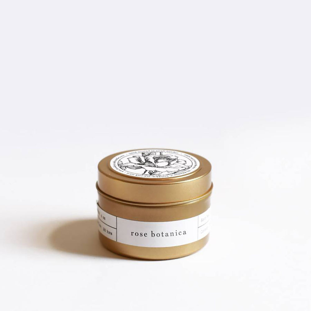 GOLD TIN SOY CANDLE