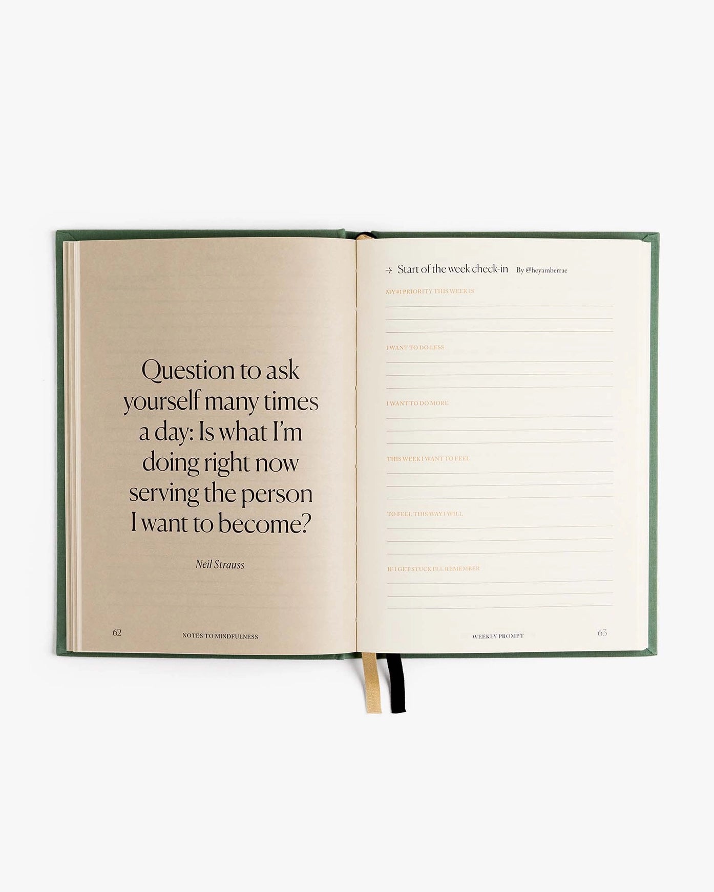 NOTES TO MINDFULNESS JOURNAL