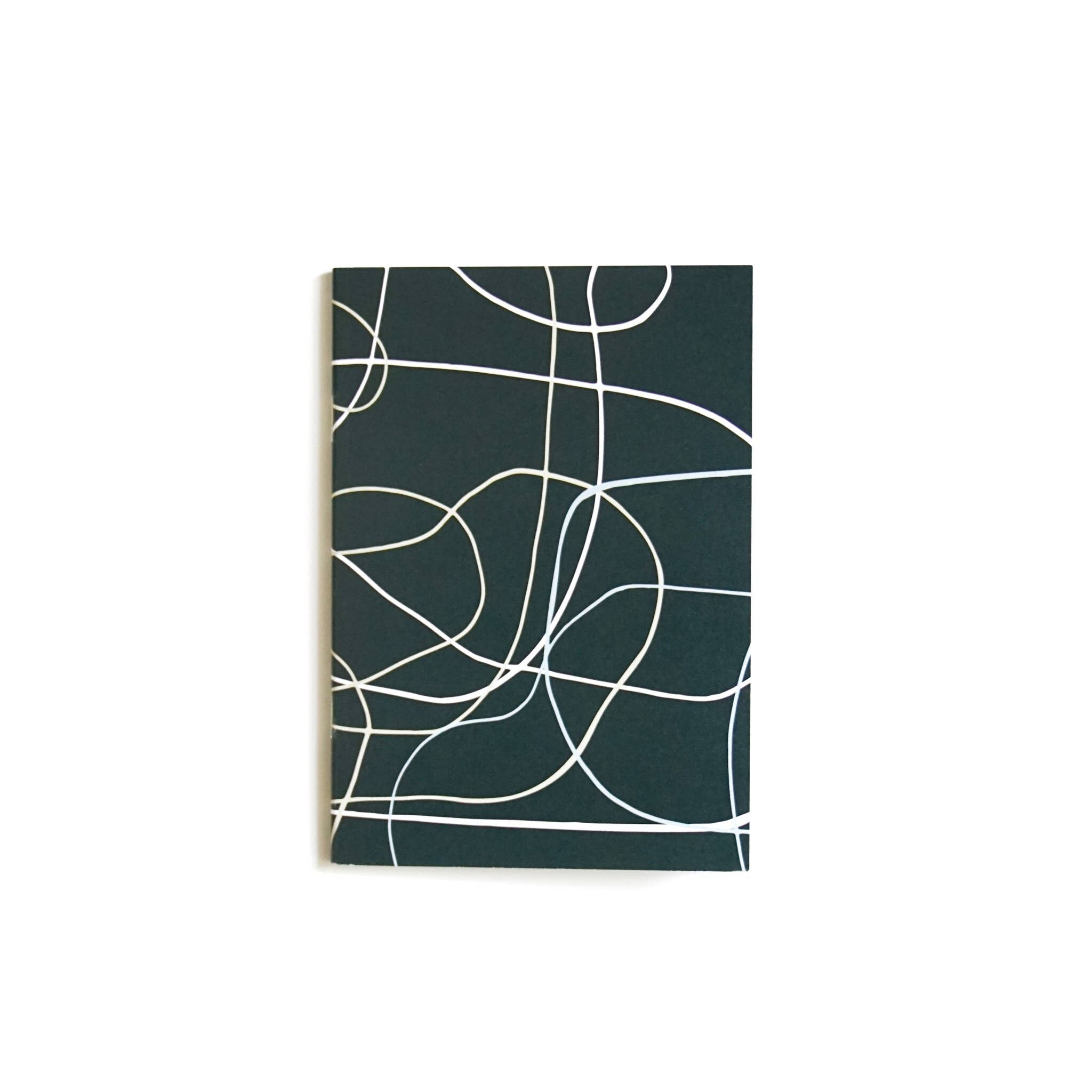 Overlapping Lines Pocket Notebook