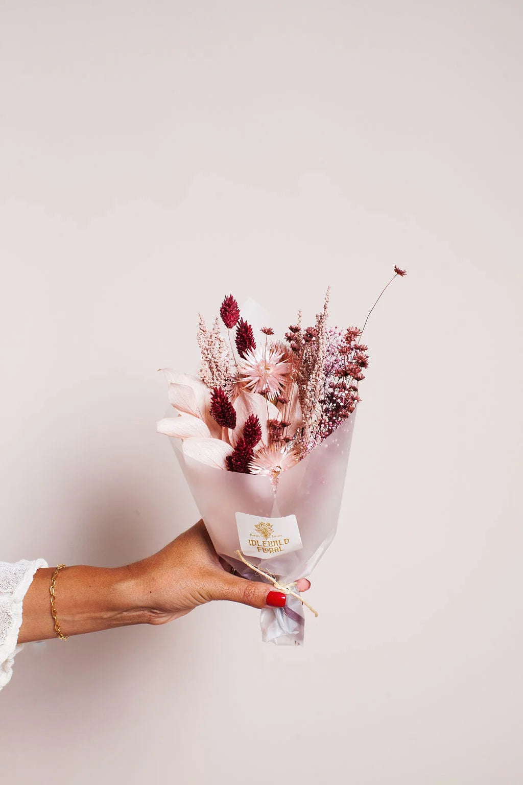 Sugarplum Dried Flower Mini Bouquet
