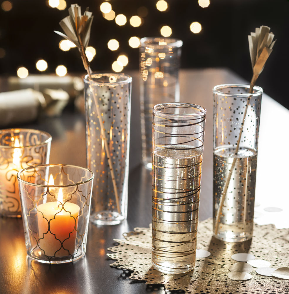 Luxe Glass Flute