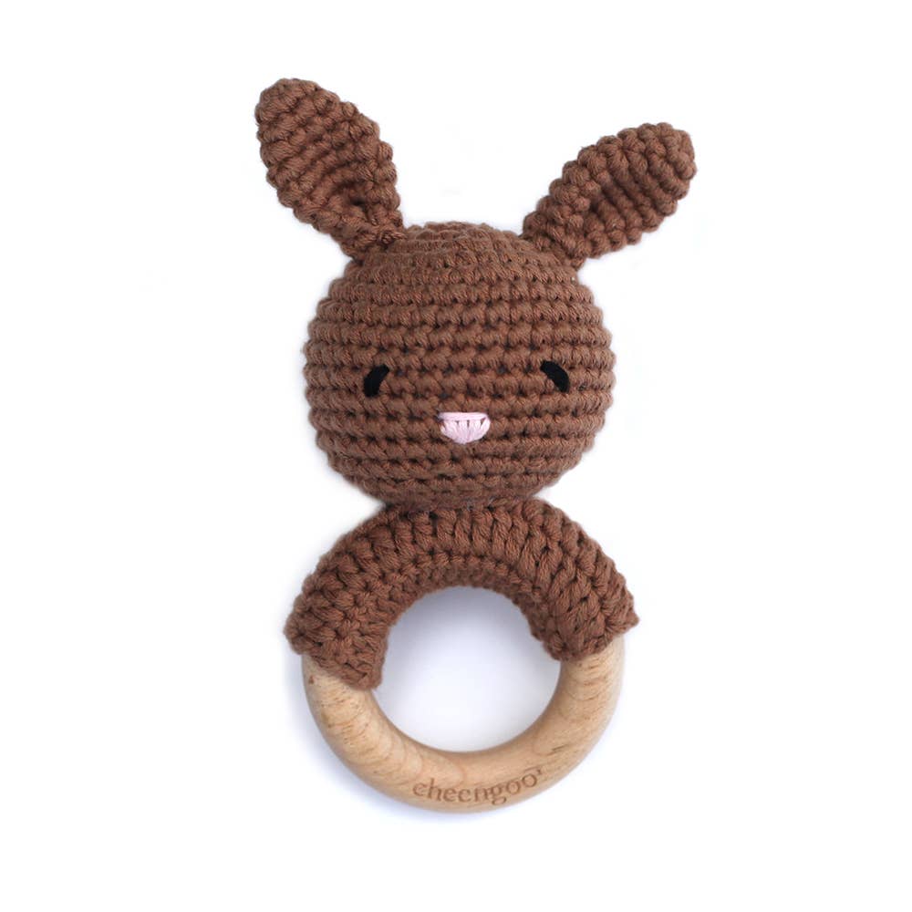 BUNNY TEETHING RATTLE