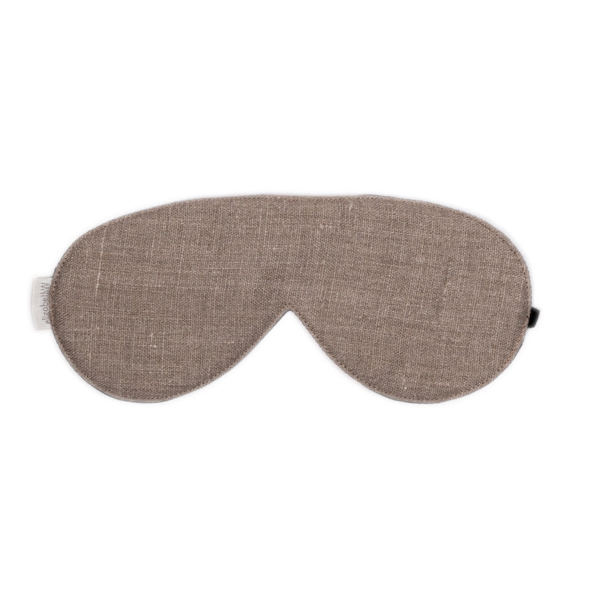 WASHED NAUTRAL LINEN SLEEP MASK