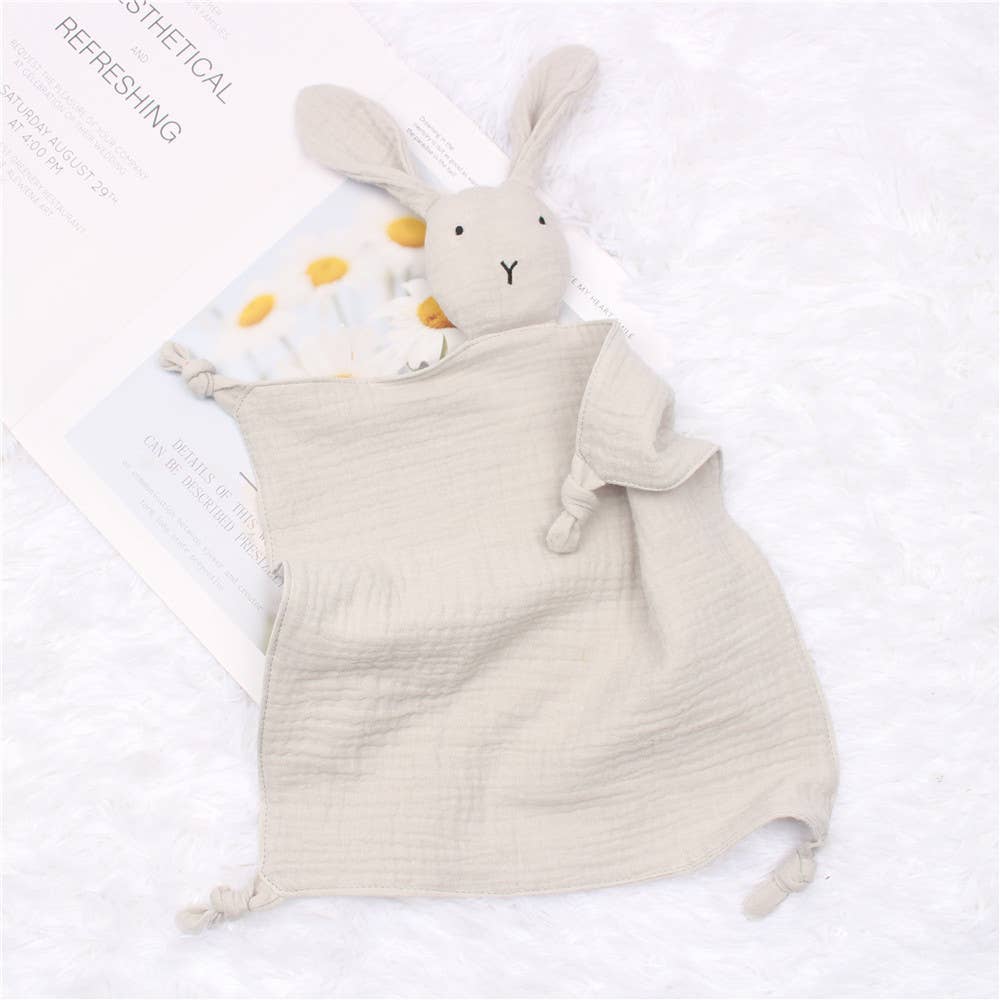 SULEIYI Toys - Baby Gauze Soothing Bunny Toy