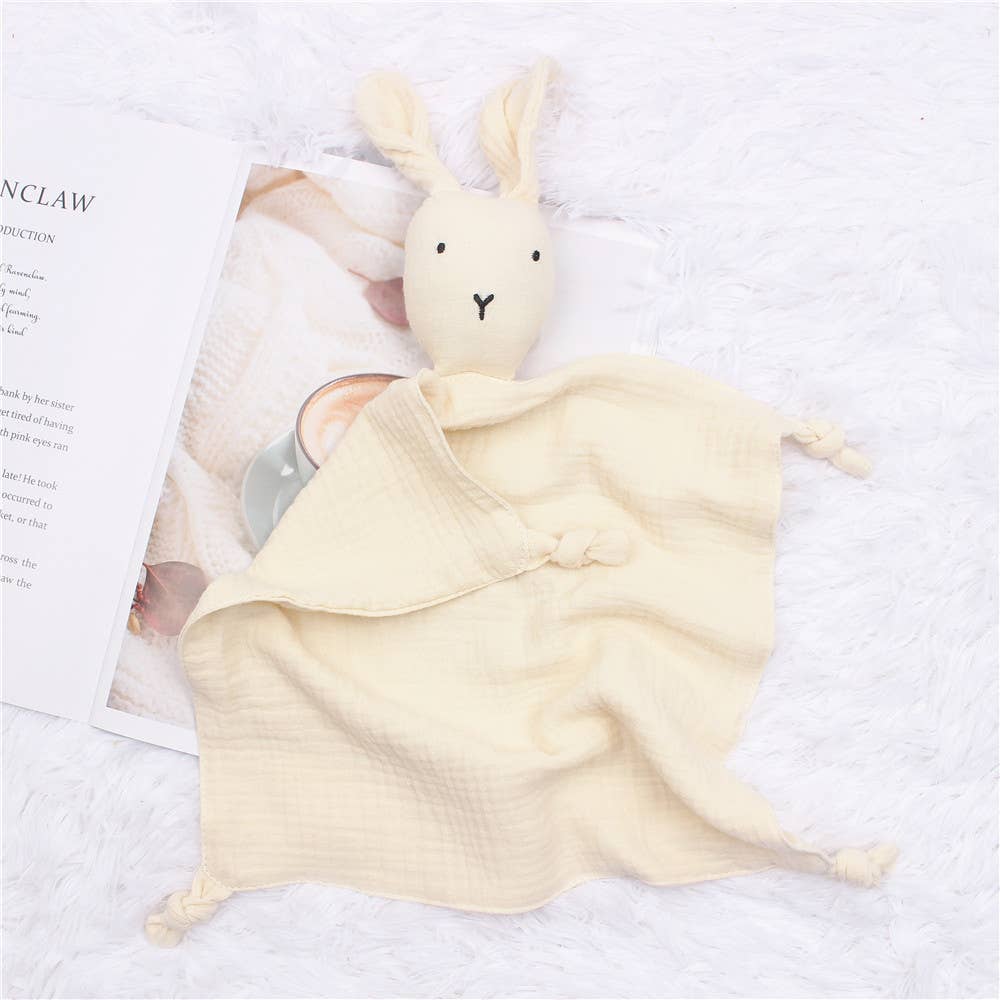 SULEIYI Toys - Baby Gauze Soothing Bunny Toy