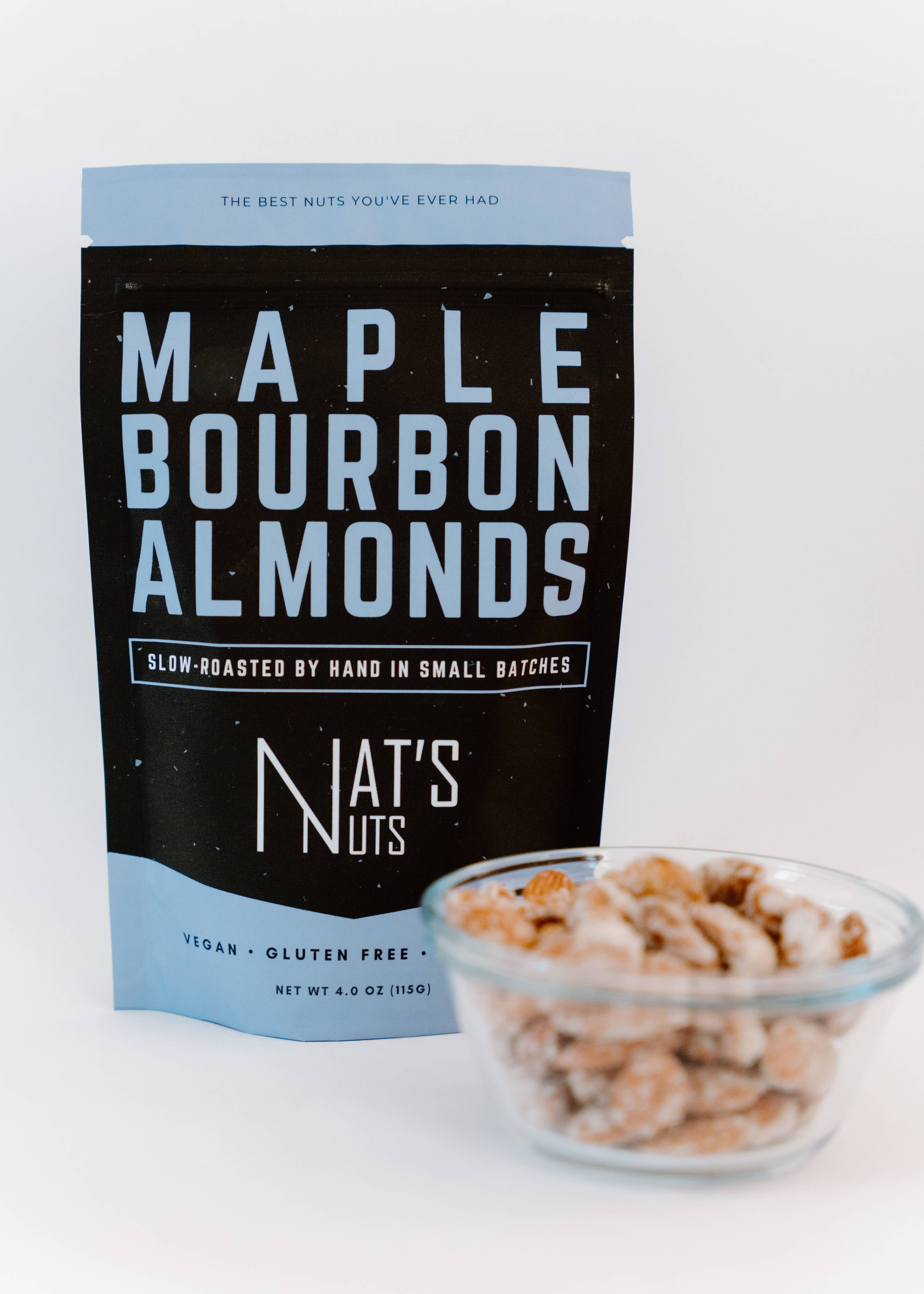 Nat's Nuts - Maple Bourbon Almonds