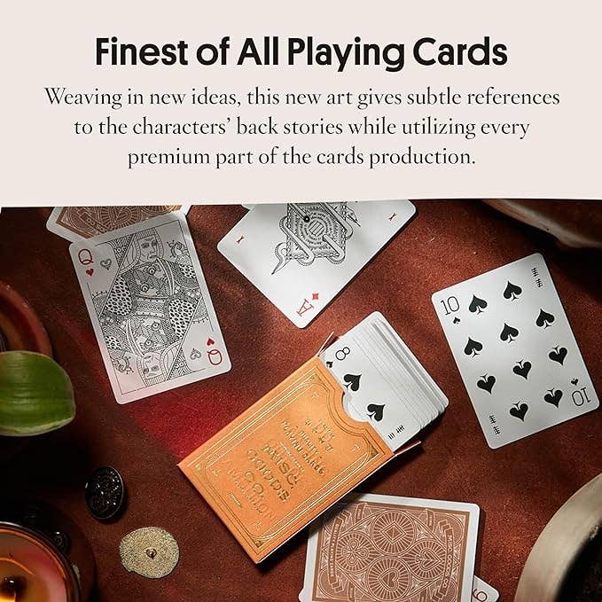 Misc Goods Co. - Sandstone Playing Cards | Unique Illustration and Symbols