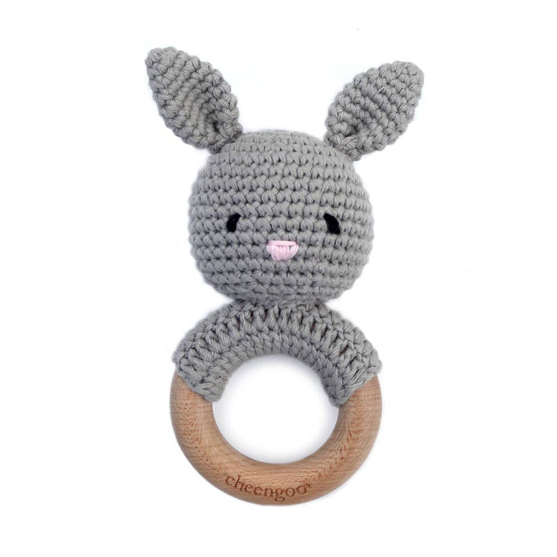 BUNNY TEETHING RATTLE