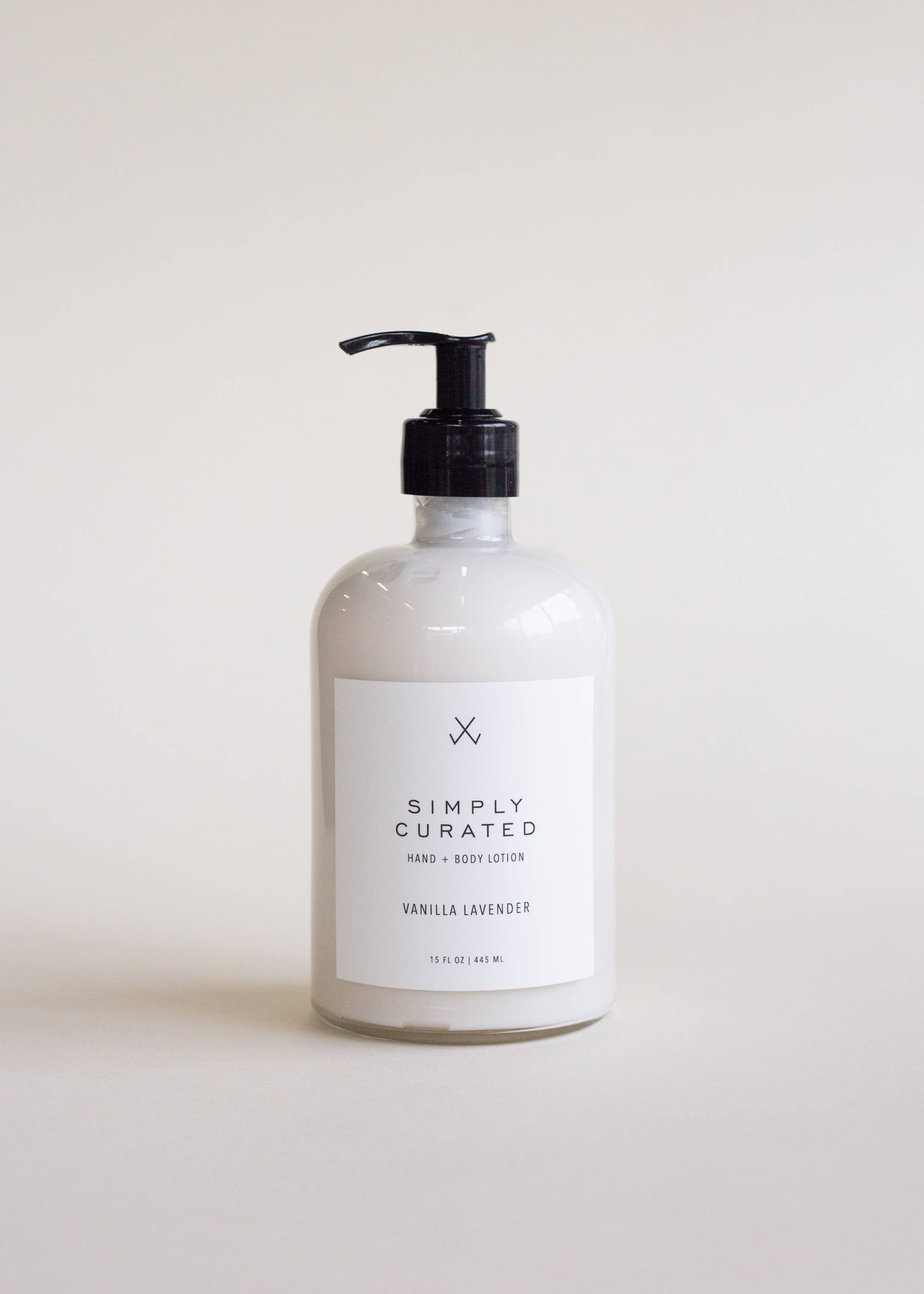 Simply Curated - Vanilla Lavender Hand + Body Lotion
