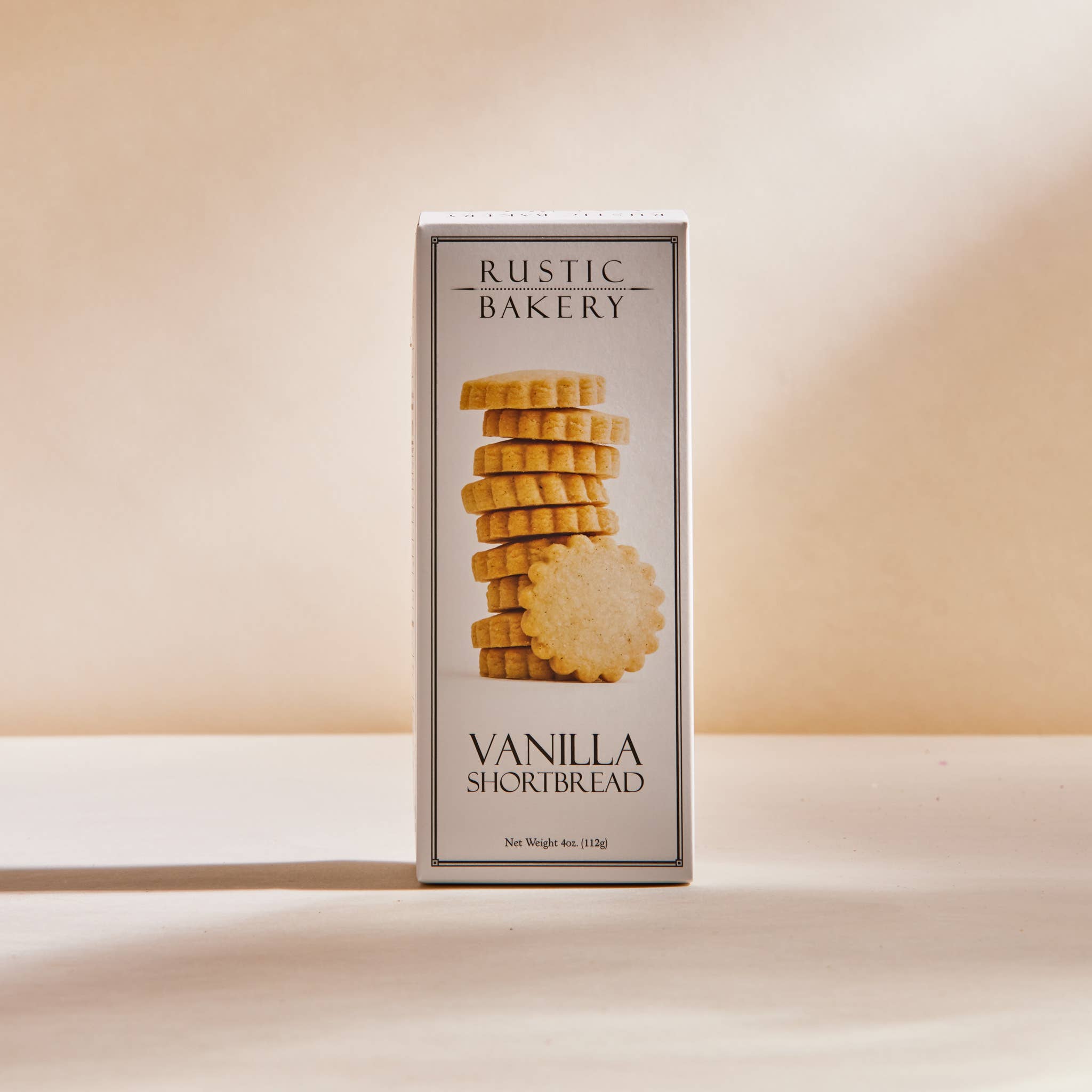 Rustic Bakery - Shortbread Cookies - Vanilla Bean Shortbread Box