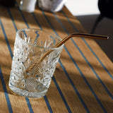 COPPER PLATED COCKTAIL STRAWS