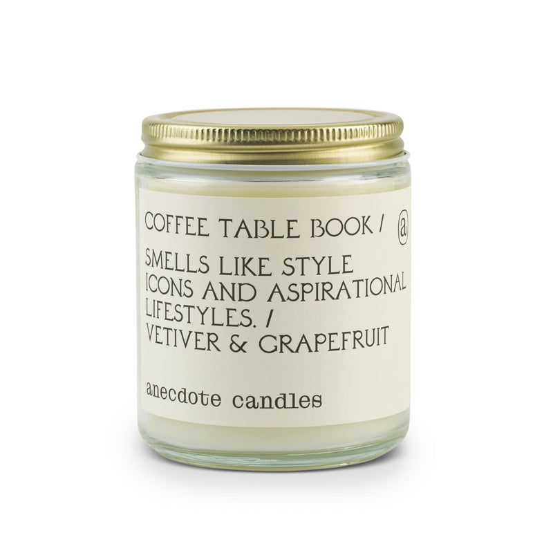 COFFEE TABLE BOOK CANDLE