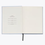 LIGHT BLUE LINEN NOTE TO SELF JOURNAL