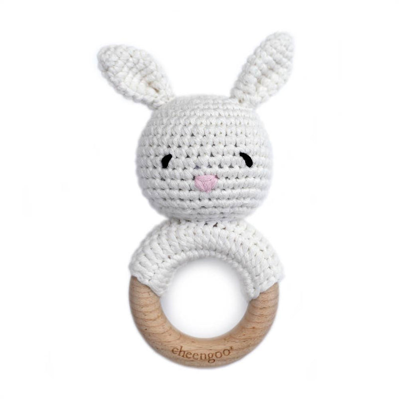 BUNNY TEETHING RATTLE