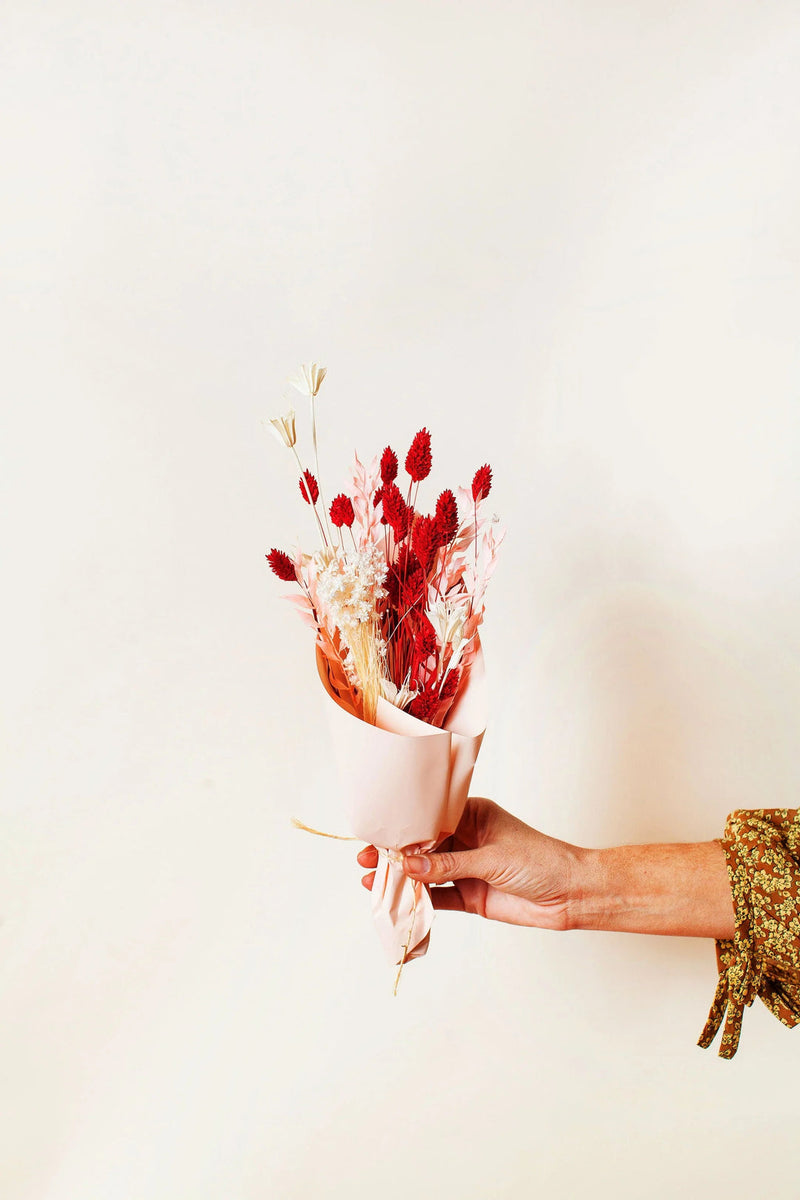 SWEETHEART MINI DRIED BOUQUET