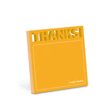 THANKS DIECUT STICKY NOTES