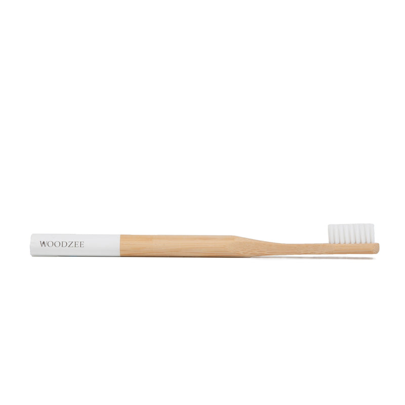 White Bamboo Toothbrush