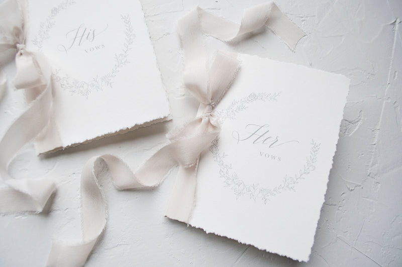WEDDING VOW BOOKS