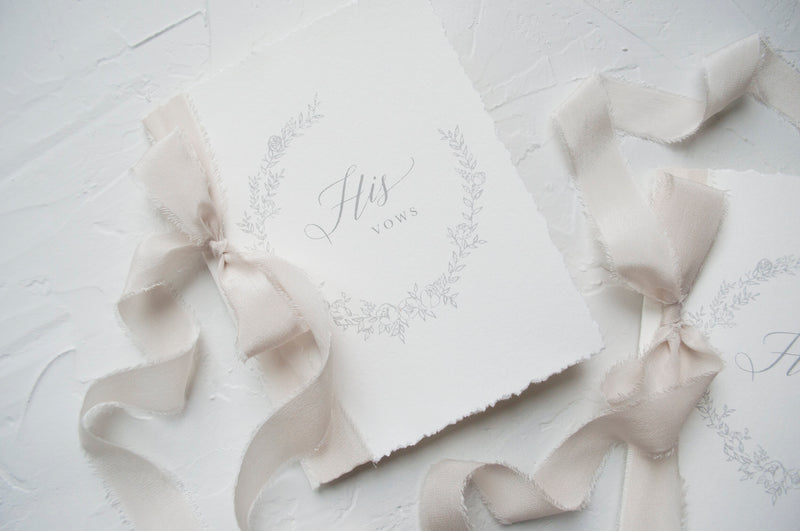 WEDDING VOW BOOKS